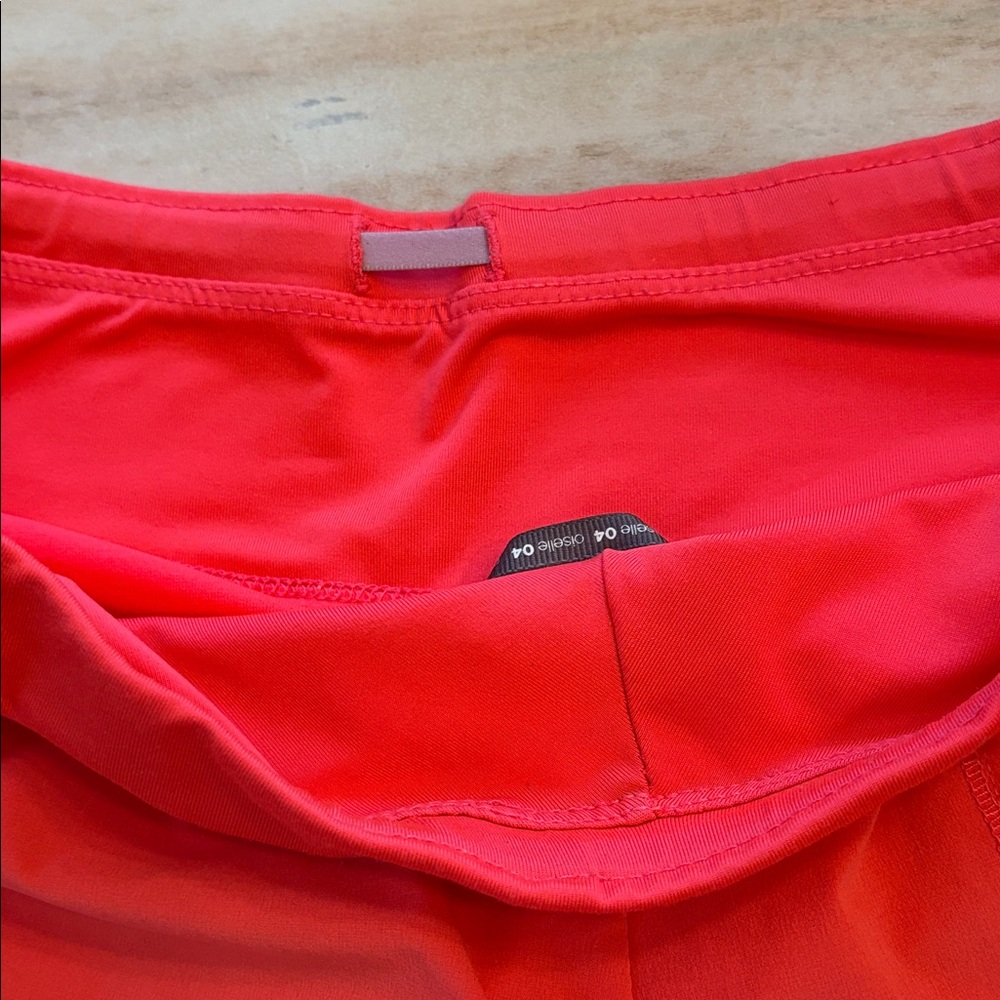 Oiselle Pink Roga Shorts 4” - Picture 5 of 5